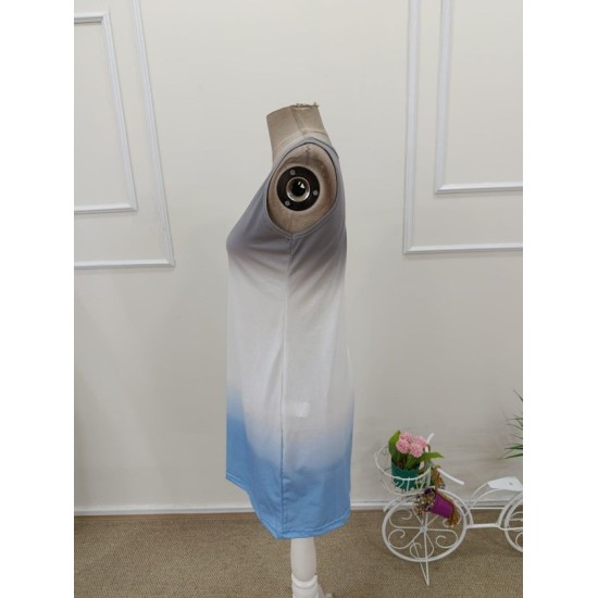 Kadın Askılı Yuvarlak Yakalı Kısa Süprem Elbise , 32455