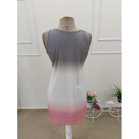 Kadın Askılı Yuvarlak Yakalı Kısa Süprem Elbise , 32454