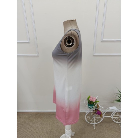 Kadın Askılı Yuvarlak Yakalı Kısa Süprem Elbise , 32454