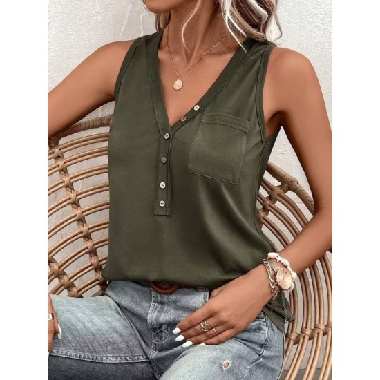 Kadın Askılı önden Düğmeli Viskon Bluz, 32565 Kadın Askılı önden Düğmeli Viskon Bluz, 32565