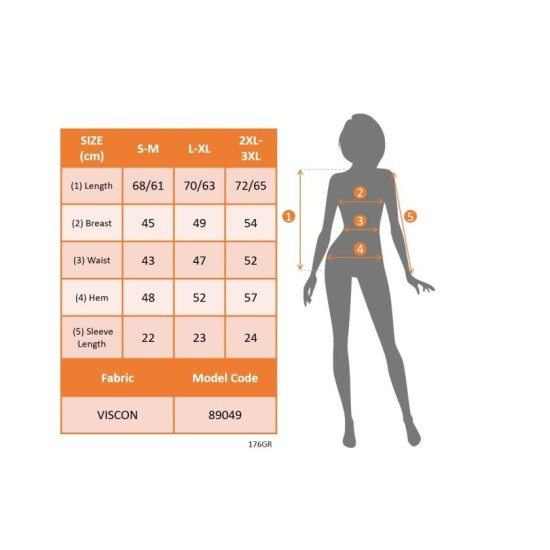 Kadın Kısa Kollu Bisiklet Yaka Viskon Bluz , 32561