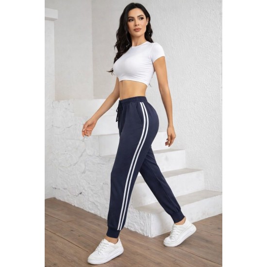 Kadın Yüksek Bel Yanı şerit Detaylı Viskon Iki Iplik Eşofman Altı, 32584 Kadın Yüksek Bel Yanı şerit Detaylı Viskon Iki Iplik Eşofman Altı, 32584