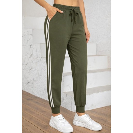 Kadın Yüksek Bel Yanı şerit Detaylı Viskon Iki Iplik Eşofman Altı, 32583 Kadın Yüksek Bel Yanı şerit Detaylı Viskon Iki Iplik Eşofman Altı, 32583