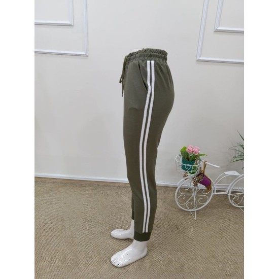 Kadın Yüksek Bel Yanı şerit Detaylı Viskon Iki Iplik Eşofman Altı, 32583 Kadın Yüksek Bel Yanı şerit Detaylı Viskon Iki Iplik Eşofman Altı, 32583