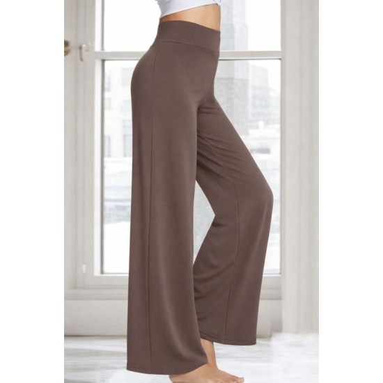 Kadın Yüksek Bel Beli Geniş Paçalı Uzun Janjan Krep Pantolon , 32594 Kadın Yüksek Bel Beli Geniş Paçalı Uzun Janjan Krep Pantolon , 32594