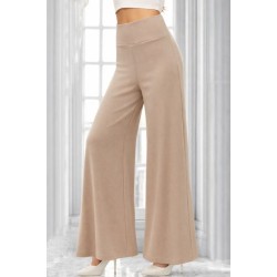 Kadın Yüksek Bel Beli Geniş Paçalı Uzun Janjan Krep Pantolon , 32593 Kadın Yüksek Bel Beli Geniş Paçalı Uzun Janjan Krep Pantolon , 32593