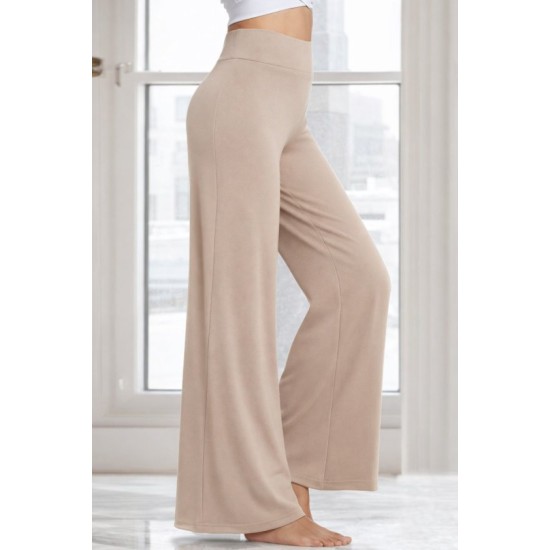 Kadın Yüksek Bel Beli Geniş Paçalı Uzun Janjan Krep Pantolon , 32593 Kadın Yüksek Bel Beli Geniş Paçalı Uzun Janjan Krep Pantolon , 32593