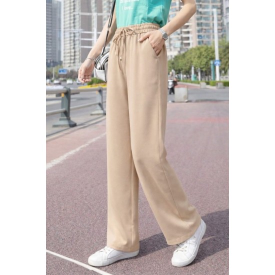 Kadın Yüksek Bel Lastikli Beli Kuşaklı Düz Paça Aerobin Pantolon , 32623 Kadın Yüksek Bel Lastikli Beli Kuşaklı Düz Paça Aerobin Pantolon , 32623