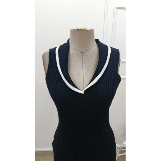 Kadın Omuzlardan Açık Ribanalı V Yaka Formunda Kısa Triko Elbise , 32634 Kadın Omuzlardan Açık Ribanalı V Yaka Formunda Kısa Triko Elbise , 32634