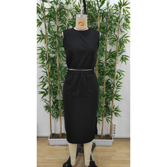 Kadın Iki Iplik Crop Etek Ikili Takım , 32646 Kadın Iki Iplik Crop Etek Ikili Takım , 32646