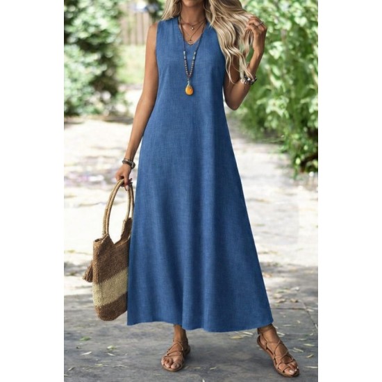 Kadın Askılı V Yakalı Uzun Elbise , 32690 Kadın Askılı V Yakalı Uzun Elbise , 32690