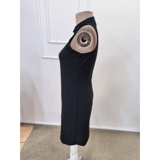 Kadın Omuzlardan Açık Yakadan Fıyonk Bağcık Detaylı Kısa Ithal Krep Elbise, 32698 Kadın Omuzlardan Açık Yakadan Fıyonk Bağcık Detaylı Kısa Ithal Krep Elbise, 32698