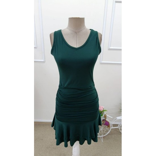 Kadın Askılı V Yakalı Buzgulu Fırfırlı Kısa Sandy Elbise, 32724 Kadın Askılı V Yakalı Buzgulu Fırfırlı Kısa Sandy Elbise, 32724