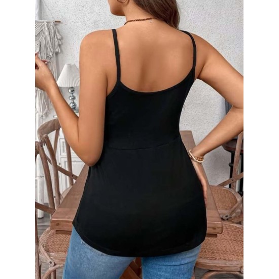 Kadın önden çapraz Askılı Uzun Vıskon Bluz, 32800