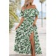 Kadın Madonna Yaka Göğüs Lastikli Yırtmaçlı Uzun Desenli Süprem Elbise, 32872 Kadın Madonna Yaka Göğüs Lastikli Yırtmaçlı Uzun Desenli Süprem Elbise, 32872