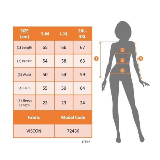 Kadın Kısa Kollu V Leopar Yakalı Viskon Bluz, 32891