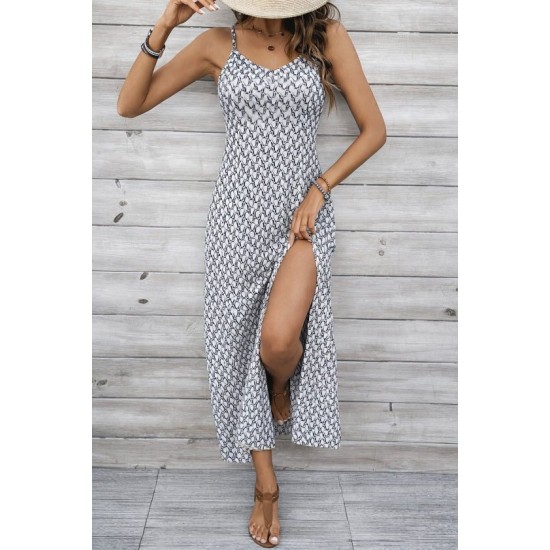 Kadın Ip Askılı V Yakalı Yırtmaçlı Uzun Süprem Elbise, 32918 Kadın Ip Askılı V Yakalı Yırtmaçlı Uzun Süprem Elbise, 32918